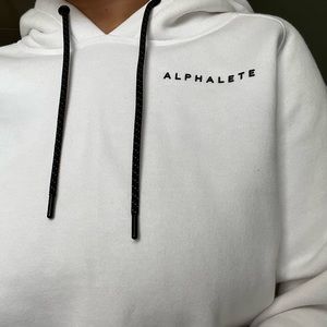 BRAND NEW ALPHALETE Cropped Hoodie